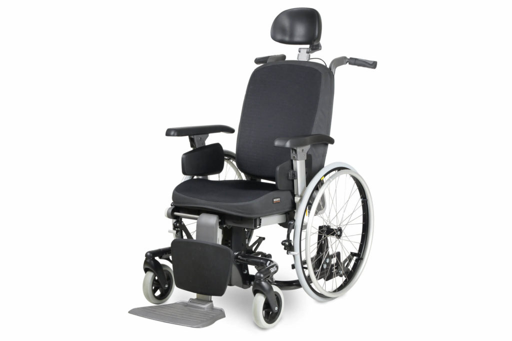 Breezy Ibis tilt in space wheelchair